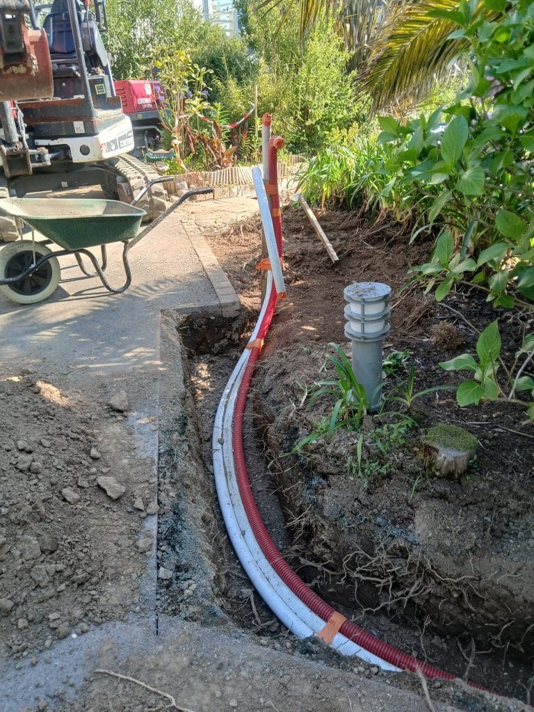 réseaux éléc Kerra Terrassement