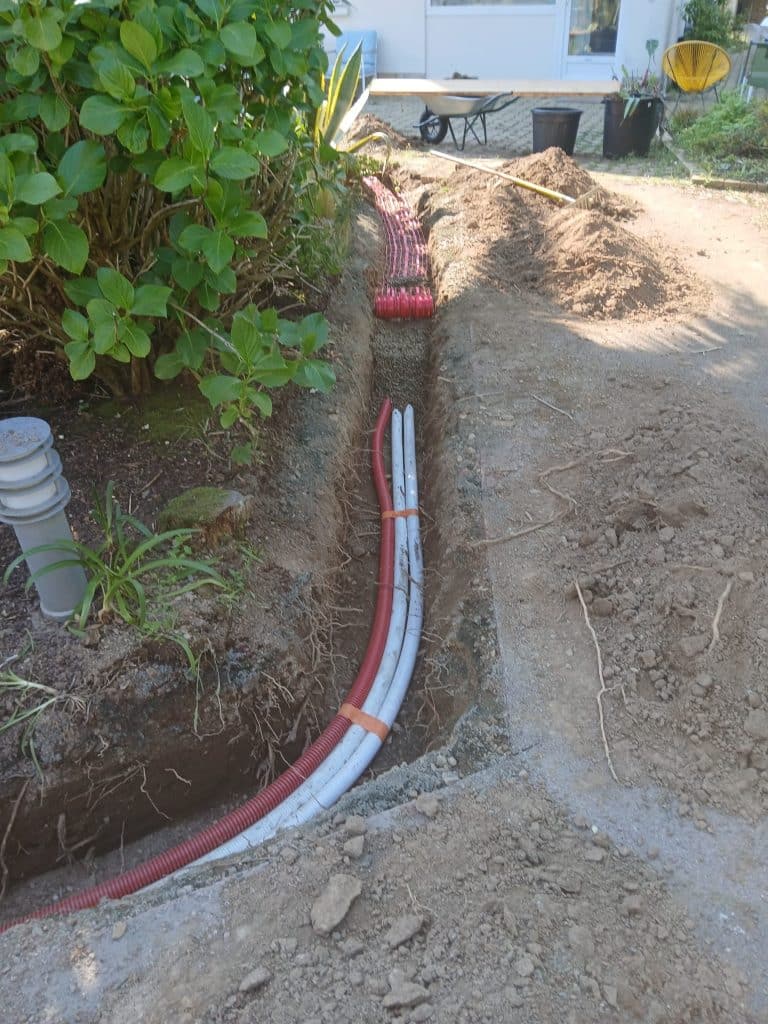 réseaux éléc Kerra Terrassement