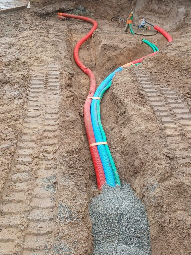 réseaux éléc eau telecom Kerra Terrassement